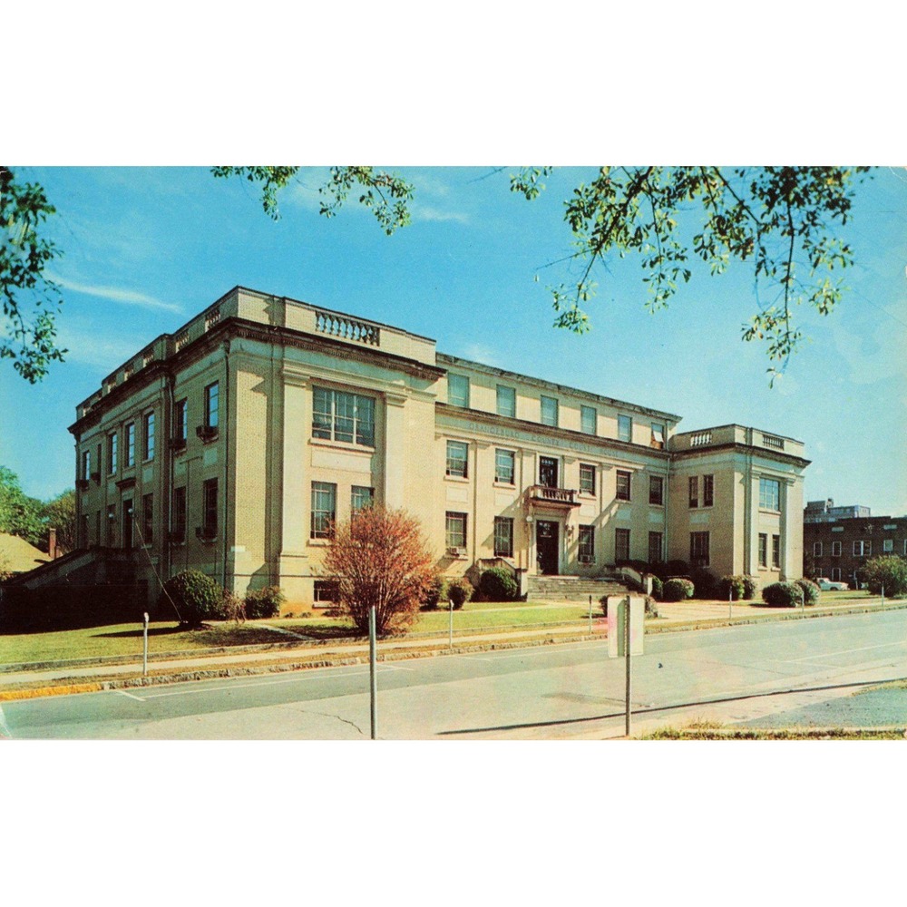 Vintage Orangeburg County Courthouse South Carolina Postcard 1993 Postmark SC - Picture 1 of 2